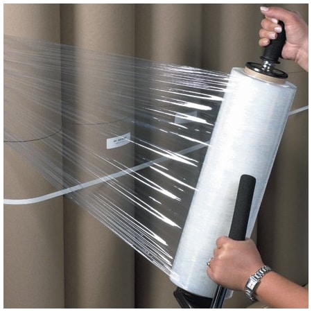 Bsc Preferred 18'' x 80 Gauge x 1500' Cast Hand Stretch Film, 4PK BUY00014015